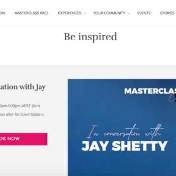 Business Chicks Jay Shetty Masterclass